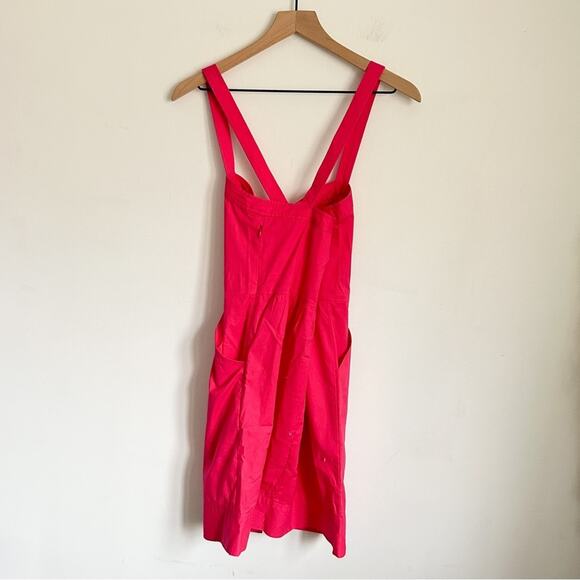 Shoshanna Sleeveless Button Up Mini Dress Pink Size 4 - Picture 5 of 9